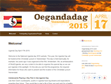 Tablet Screenshot of oegandadag.nl